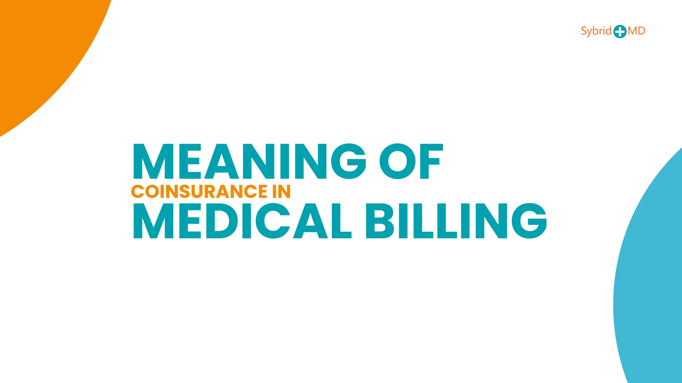 Meaning of Coinsurance in Medical Billing